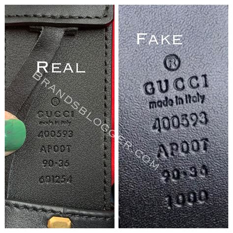 gucci belt serial number code